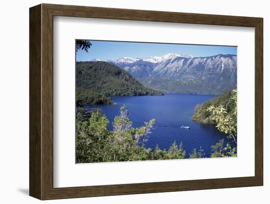 Lago Las Rocas, Central Region of the Andes, Chile, South America-Geoff Renner-Framed Photographic Print