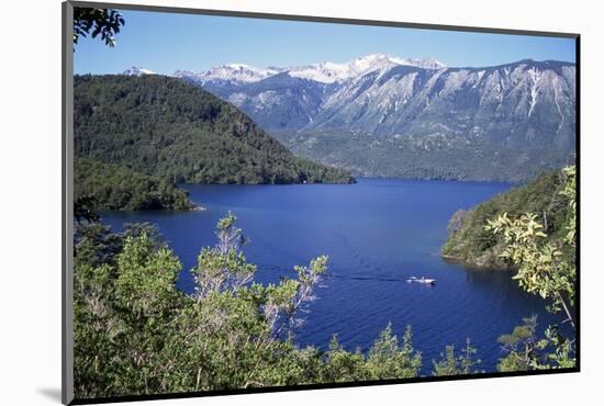 Lago Las Rocas, Central Region of the Andes, Chile, South America-Geoff Renner-Mounted Photographic Print