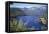 Lago Las Rocas, Central Region of the Andes, Chile, South America-Geoff Renner-Framed Stretched Canvas