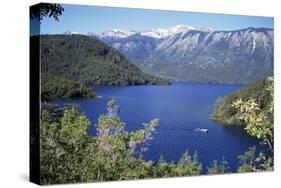 Lago Las Rocas, Central Region of the Andes, Chile, South America-Geoff Renner-Stretched Canvas