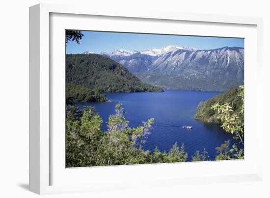 Lago Las Rocas, Central Region of the Andes, Chile, South America-Geoff Renner-Framed Photographic Print