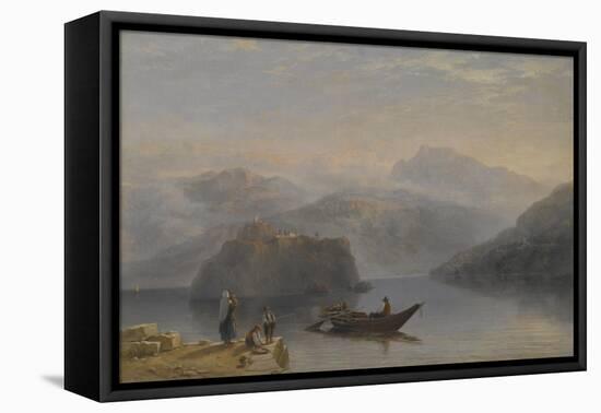 Lago Maggiore, C.1860-James Baker Pyne-Framed Stretched Canvas