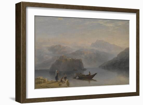 Lago Maggiore, C.1860-James Baker Pyne-Framed Giclee Print