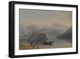 Lago Maggiore, C.1860-James Baker Pyne-Framed Giclee Print