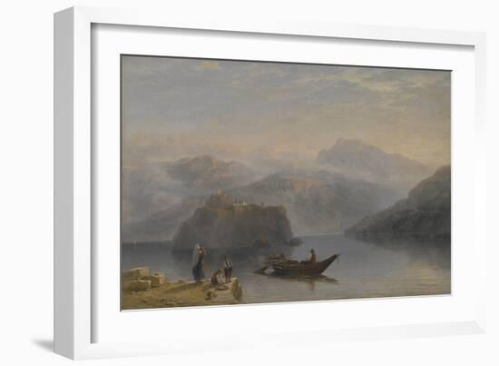 Lago Maggiore, C.1860-James Baker Pyne-Framed Giclee Print