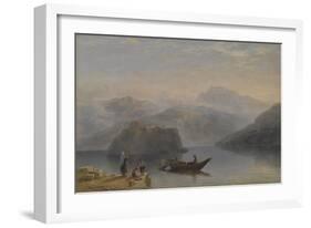 Lago Maggiore, C.1860-James Baker Pyne-Framed Giclee Print