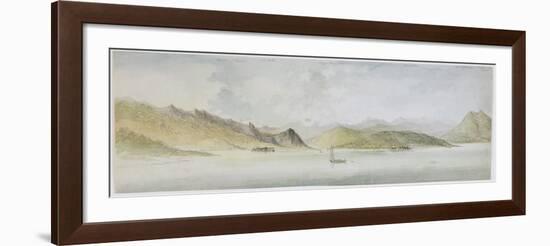 Lago Maggiore (W/C, Pen, Ink and Graphite on Paper)-Charles Gore-Framed Giclee Print