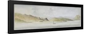 Lago Maggiore (W/C, Pen, Ink and Graphite on Paper)-Charles Gore-Framed Premium Giclee Print