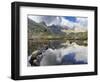 Lago Nero in the Presanella mountain range, Parco Naturale Adamello, Brenta, Trentino, Italy-Martin Zwick-Framed Photographic Print