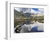 Lago Nero in the Presanella mountain range, Parco Naturale Adamello, Brenta, Trentino, Italy-Martin Zwick-Framed Photographic Print