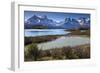 Lago Pehoe and Cordillera Del Paine in Late Afternoon, Torres Del Paine National Park, Patagonia-Eleanor Scriven-Framed Photographic Print