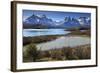 Lago Pehoe and Cordillera Del Paine in Late Afternoon, Torres Del Paine National Park, Patagonia-Eleanor Scriven-Framed Photographic Print