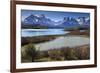 Lago Pehoe and Cordillera Del Paine in Late Afternoon, Torres Del Paine National Park, Patagonia-Eleanor Scriven-Framed Photographic Print