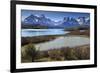 Lago Pehoe and Cordillera Del Paine in Late Afternoon, Torres Del Paine National Park, Patagonia-Eleanor Scriven-Framed Photographic Print