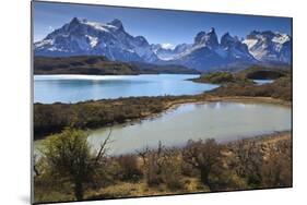 Lago Pehoe and Cordillera Del Paine in Late Afternoon, Torres Del Paine National Park, Patagonia-Eleanor Scriven-Mounted Photographic Print