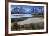 Lago Pehoe and Cordillera Del Paine in Late Afternoon, Torres Del Paine National Park, Patagonia-Eleanor Scriven-Framed Photographic Print