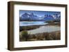 Lago Pehoe and Cordillera Del Paine in Late Afternoon, Torres Del Paine National Park, Patagonia-Eleanor Scriven-Framed Photographic Print