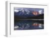 Lago Pehoe with Horn of Torres del Paine, Patagonia, Magellanic, Chile-Pete Oxford-Framed Photographic Print