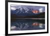 Lago Pehoe with Horn of Torres del Paine, Patagonia, Magellanic, Chile-Pete Oxford-Framed Photographic Print