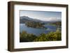 Lago Perito Moreno and Hotel Llao-Llao from Circuito Chico, near Bariloche, Nahuel Huapi National P-Stuart Black-Framed Photographic Print