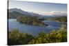 Lago Perito Moreno and Hotel Llao-Llao from Circuito Chico, near Bariloche, Nahuel Huapi National P-Stuart Black-Stretched Canvas