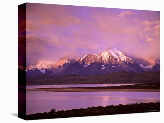 Lago Sarmiento and Torres Del Paine, Chile, South America-Jochen Schlenker-Stretched Canvas