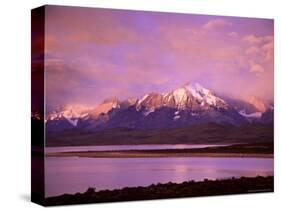 Lago Sarmiento and Torres Del Paine, Chile, South America-Jochen Schlenker-Stretched Canvas