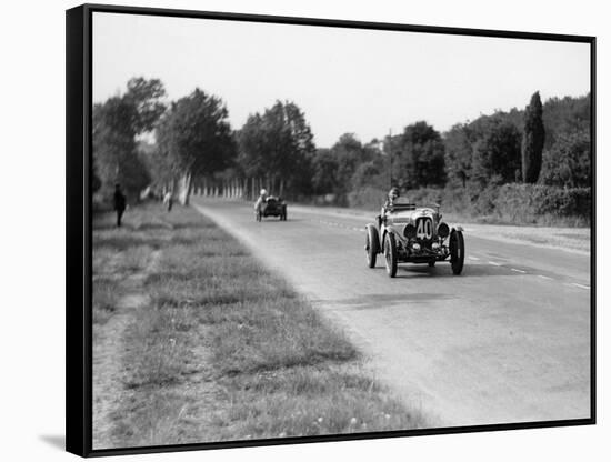 Lagonda Rapier Special, Le Mans 24 Hours, 1934-null-Framed Stretched Canvas