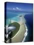 Lagoon and Beach, Aitutaki, Cook Islands-Walter Bibikow-Stretched Canvas