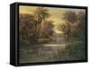Lagoon at Daybreak-Montoya-Framed Stretched Canvas