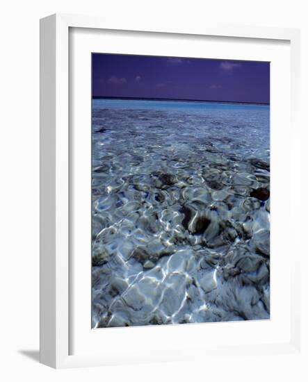 Lagoon, Bora Bora-Ron Whitby Photography-Framed Photographic Print