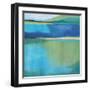 Lagoon I-Alison Jerry-Framed Art Print