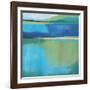 Lagoon I-Alison Jerry-Framed Art Print