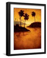 Lagoon II-Gregory Williams-Framed Art Print