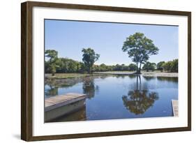 Lagoon in Front of Pousada Rio Mutum, Mato Grosso, Brazil-Guido Cozzi-Framed Photographic Print