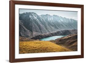 Lagoon in the Clouds-Andrew Geiger-Framed Giclee Print