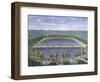 Lagoon in the Garden of Versailles-Ferdinand Delamonce-Framed Giclee Print