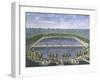 Lagoon in the Garden of Versailles-Ferdinand Delamonce-Framed Giclee Print