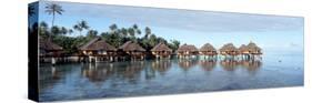 Lagoon Resort, Island, Water, Beach, Bora Bora, French Polynesia-null-Stretched Canvas
