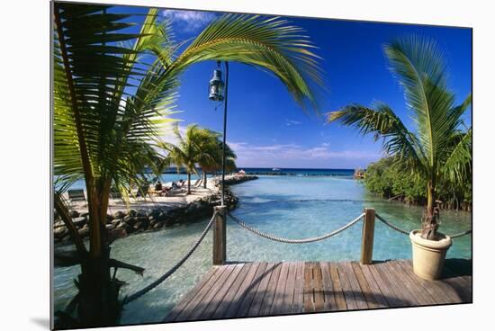 Lagoon View Aruba-George Oze-Mounted Photographic Print