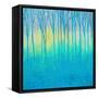Lagoons Edge-Herb Dickinson-Framed Stretched Canvas