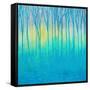 Lagoons Edge-Herb Dickinson-Framed Stretched Canvas