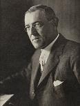 Woodrow Wilson American President and Nobel Prizewinner in 1919-Lagrelius & Westphal-Stretched Canvas