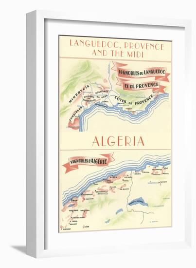 Laguedoc, Provence and the Midi Wine Country-null-Framed Art Print