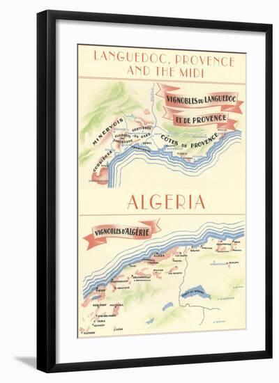 Laguedoc, Provence and the Midi Wine Country-null-Framed Art Print