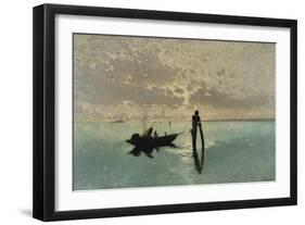 Laguna, 1883-Guglielmo Ciardi-Framed Giclee Print