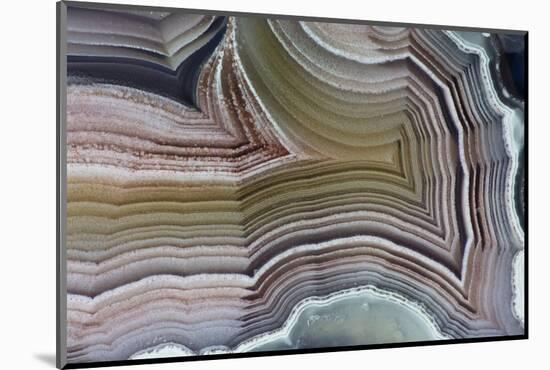 Laguna Banded Agate, Quartzsite, AZ-Darrell Gulin-Mounted Photographic Print