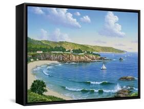 Laguna Beach, CA-Eduardo Camoes-Framed Stretched Canvas