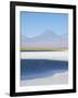 Laguna Cejar with the Licancabur Volcano-Alex Saberi-Framed Photographic Print