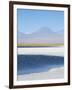 Laguna Cejar with the Licancabur Volcano-Alex Saberi-Framed Photographic Print